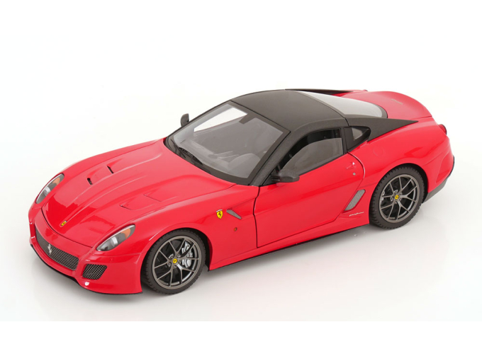FERRARI 599 GTO (2010), red matt-grey