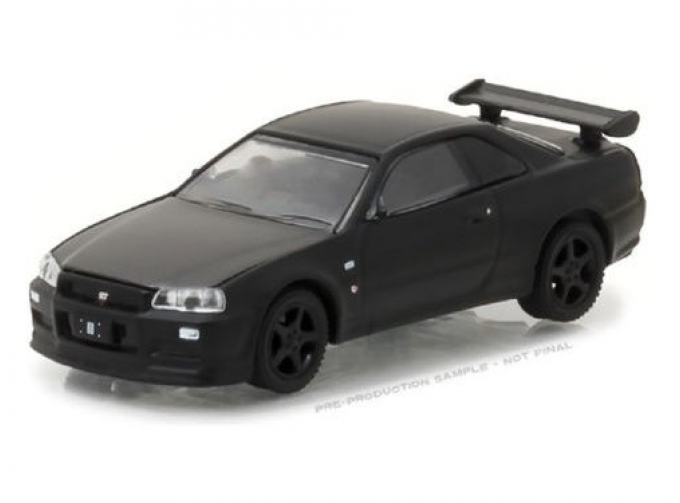 Nissan Skyline GT-R Solid Pack 2000 Black Bandit черный