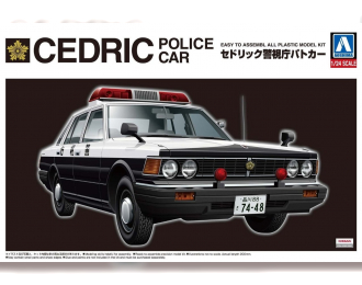 Сборная модель Nissan 430 Cedric Sedan Metropolitan Police department Полиция