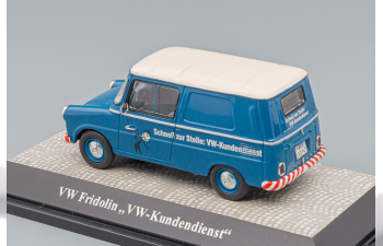 VOLKSWAGEN T147 Fridolin Van - Volkswagen Service, blue / beige