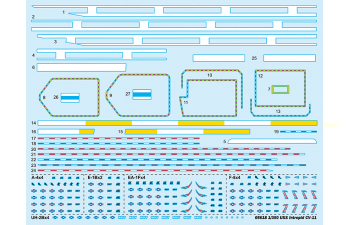 Сборная модель Американский авианосец USS Intrepid CV-11