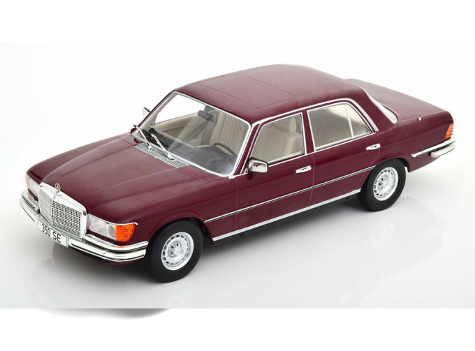 MERCEDES-BENZ 350 SE (W116) 1972 Dark Red