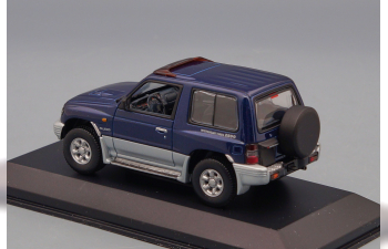 MITSUBISHI Pajero II SWB Рестайлинг (1997), blue metallic