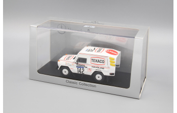 MERCEDES-BENZ 280GE W460 Texaco #142 Ickx - Brasseur - Sieger Winner Rally Paris-Dakar (1983), white