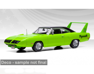 PLYMOUTH Road Runner Superbird (1970), light green