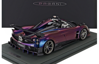 PAGANI Imola Roadster (2023) - Con Vetrina - With Showcase, Purple Chamaleon