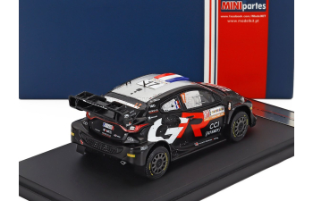 TOYOTA Yaris Gr Rally1 Hybrid Team Toyota Gazoo Racing Wrt №17 2nd Rally Sardinia (2024) Sebastien Ogier - Vincent Landais, Matt Black
