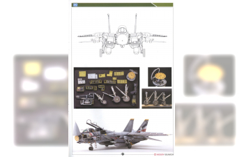 Сборная модель Grumman F-14D Super Tomcat