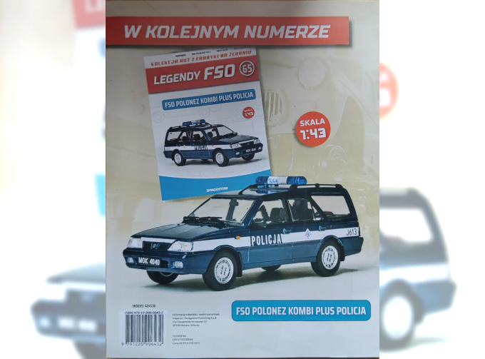 FSO Polonez Kombi Plus Policja, Kultowe Legendy FSO 65