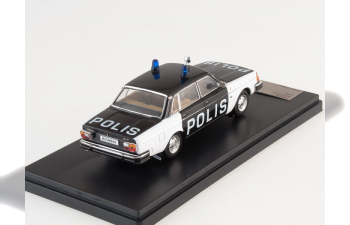 VOLVO 244 "Polis" (1978), white / black