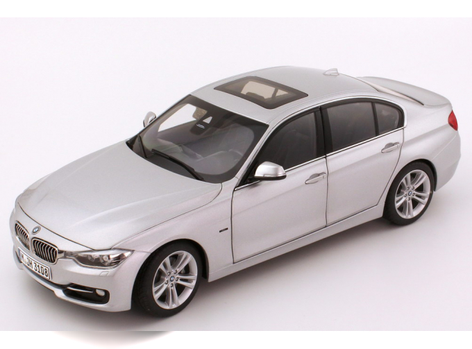 BMW 3er 335i Sport F30 (2012), silver