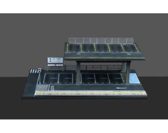 Diorama *D-building scene*, various
