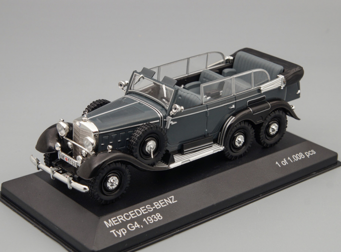 MERCEDES-BENZ G4 W31 (1938), dark grey / black