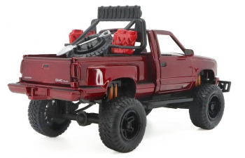GMC Sierra GT Pick-Up (1992), dark red