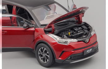 TOYOTA Izoa/C-HR 2019, red / black