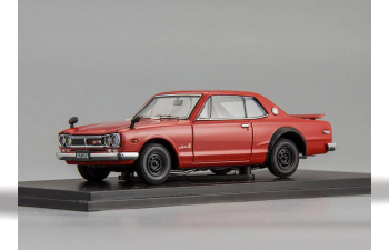 NISSAN Skyline 2000 GT-R KPGC10 (1971), red 