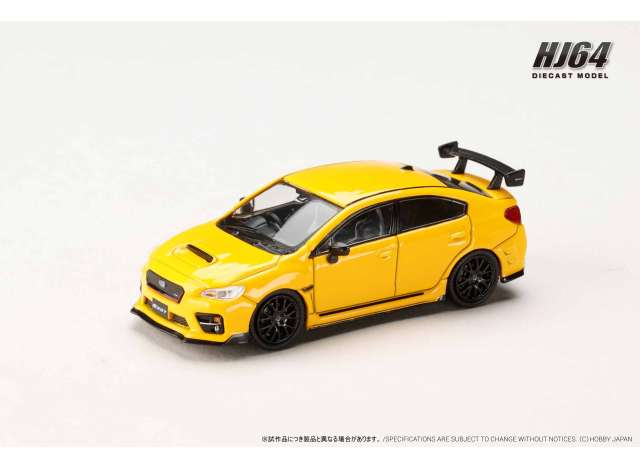 SUBARU S207 NBR Challenge Package *Yellow Edition*, sunrise yellow