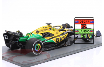 McLAREN MCL38 #81 2nd Monaco GP Formula 1 Oscar Piastri (2024)