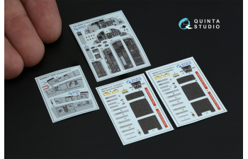 3D Декаль интерьера кабины F-15D/F-15DJ (Hasegawa)