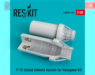 F-15 closed exhaust nozzles (Hasegawa)