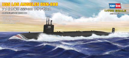 Сборная модель Подводная лодка USS Los Angeles SSN-688