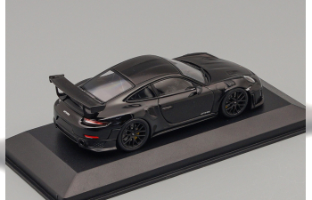 PORSCHE 911 (991.2) GT2RS - 2018 - BLACK (WEISSACHPAKET) BLACK WHEELS