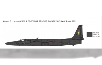 Сборная модель Самолет LOCKHEED TR-1A/B