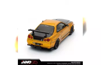 NISSAN Skyline Gt-r (r34) Top Secret (2007), Gold Met Black