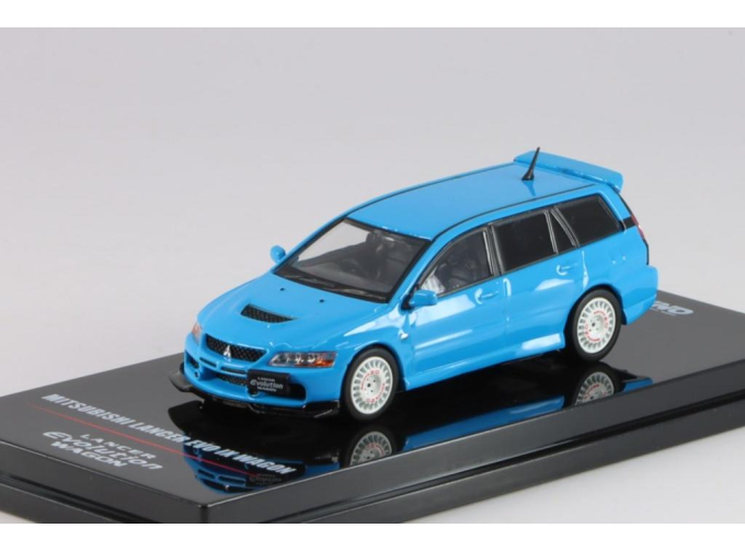 MITSUBISHI Lancer Evolution IX Wagon, blue