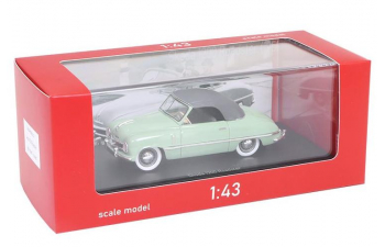 SKODA 1200 Roadster Closed (1950), light green