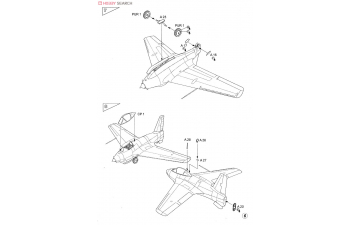 Сборная модель Messerschmitt Me 163C Prototypes