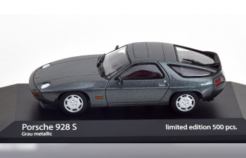 PORSCHE 928 S (1978), grey metallic