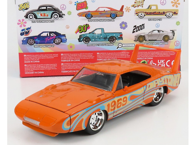 DODGE Charger Daytona 1969 - I Love The 60's, Orange