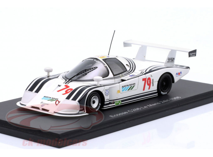 Ecosse C286 №79 24h LeMans Leslie, Wilds, Mallock (1986)