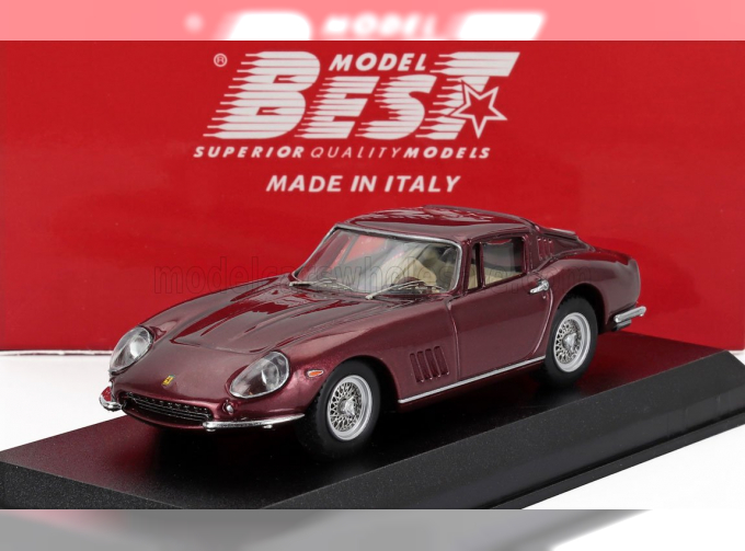 FERRARI 275 Gtb/4 Coupe (1967), Red Met