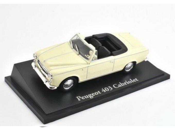 PEUGEOT 403 Cabriolet 1958 Beige