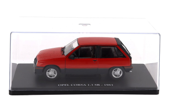 OPEL Corsa 1.3 Sr (1983) - Con Vetrina - With Showcase, Red