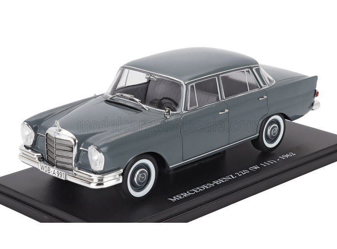 MERCEDES-BENZ 220 (w111) (1962) - Con Vetrina - With Showcase, Grey