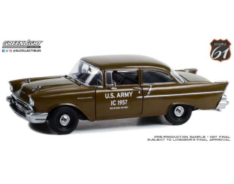CHEVROLET 150 Sedan *US Army IC 1957 Staff Car* (1957), brown