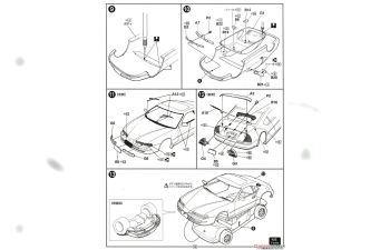 Сборная модель Honda Prelude 2.2 Si VTEC