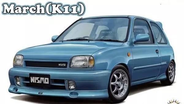 Сборная модель NISSAN March (K11) Nismo