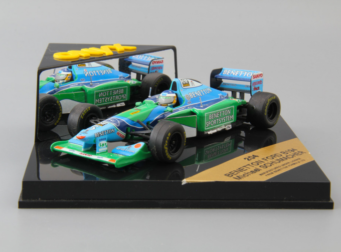 BENETTON FORD B194 Michael Schumacher #5, blue / green