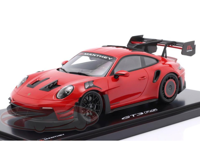 PORSCHE 911 (992) GT3 RS mit Manthey-Kit (2024), guards red