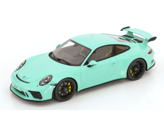 PORSCHE 911 (991 II) GT3 (2018), mint green