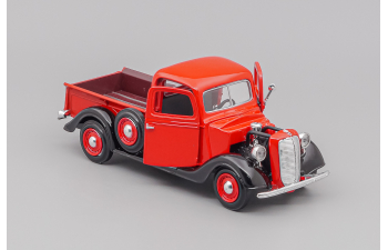 FORD PickUp 1937, red / black