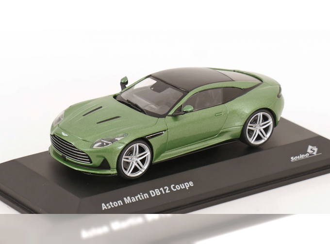 ASTON MARTIN DB12 Coupe (2023), green metallic