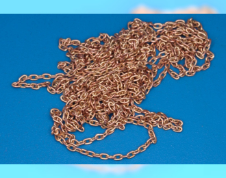 Brass chain L=1,9 D=1