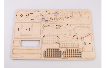 Сборная модель огнеметной установки Т-72А ТОС1