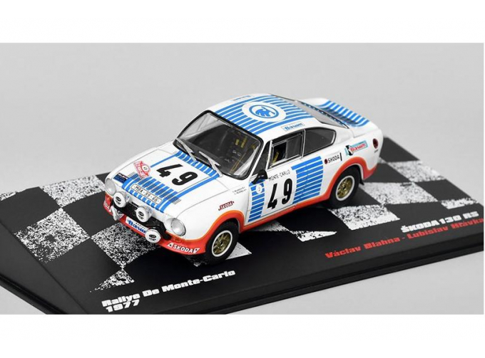 SKODA 130 RS Rallye De Monte-Carlo 1977, RALLYE Zavodni Automobily 18