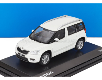SKODA YETI SUV Facelift (Restayling) (2013), white